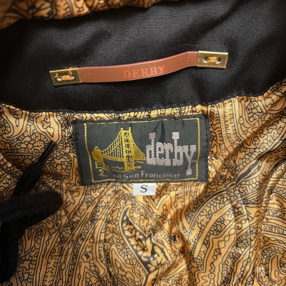 The original derby of San Francisco jacket with hood